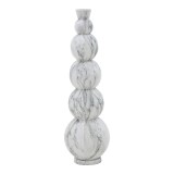 Cumpara ieftin Vaza Lopel metal negru aurie 26x26x87 cm