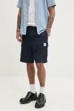 Red Bull Racing x Pepe Jeans pantaloni scurti din bumbac CARGO SHORT barbati, culoarea albastru marin, RM800003