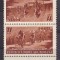 ROMANIA 1951 LP 281 a CIRCUITUL CICLIST TETE-BECHE STARE MNH