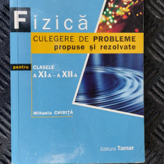 FIZICA CLASA IX -XII CULEGERE DE PROBLEME PROPUSE SI REZOLVATE MIHAELA CHIRITA