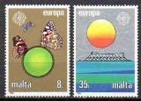 MALTA 1986, EUROPA CEPT, serie neuzata, MNH, Nestampilat