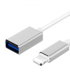 Cablu adaptor USB 2.0 la iPhone lightning cu OTG maxim IOS13, Oem