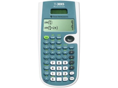 CALCULATOR de BIROU Texas Instruments TI-30XS MultiView &amp;quot;30XSMV/TBL/3E11/A&amp;quot; (timbru verde 0.18 lei) foto