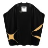 Pelerina Tuns Profesionala Neagra Total Pro Beauty, Prindere Velcro, Material Impermeabil, Protectie Vopsea, Coafor/Frizerie