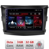 Navigatie SsangYong Tivoli 2015-2019 Android radio gps internet Octa Core 3+32 kit-tivoli2015+EDT-E509 LENOVO LITE CarStore Technology