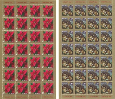 |Romania, LP 2127/2016, Craciun 2016, coli, MNH foto