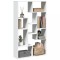vidaXL Bibliotecă, alb, 72x20x120 cm, lemn prelucrat 858156