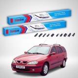Cumpara ieftin Ștergătoare Renault Megane I Grandtour Break 2001-2003 | Set Față Flat Premium &ndash; TeamCar&reg;