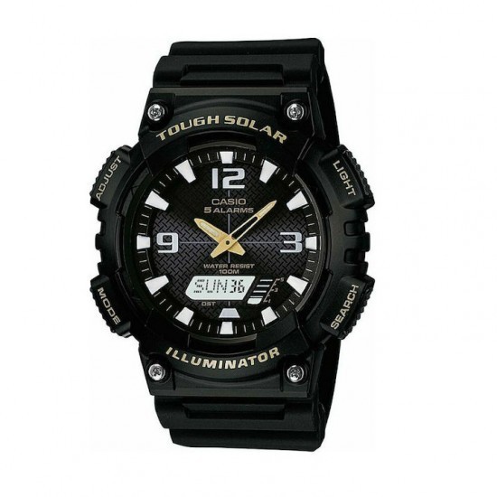 Ceas Casio analogic digital cu energie solară rezistentă AQS810W-1B AQ-S810W-1B