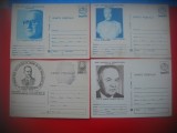HOPCT LOT 4236 - 4 CARTI POSTALE-PERSONALITATI MEDICALE-DR SCARLAT LONGHIN-DR CORIOLAN TATARU--DR VICTOR GOMOIU-DR MIHAIL PETRINI-GALATZ- -NECIRCULATE, Necirculata, Printata