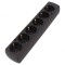 Conector Alimentare AC Splitter 2P 16A Negru