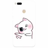 Husa silicon pentru Xiaomi Mi A1, Cute Kitty