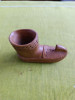 Sculptura in lemn, pantof, suport pentru scobitori