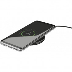 Incarcator Wireless Trust Primo Wireles Qi Fast Charging 2A Black foto