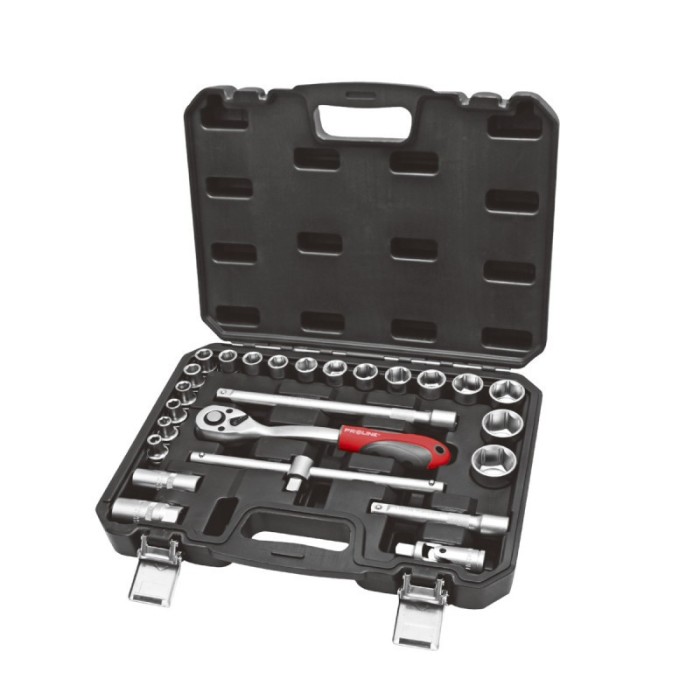 TRUSA TUBULARE 1/2&quot; 8-32MM - 25P.