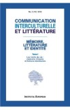 Communication interculturelle et litterature no.1/2012, 2021