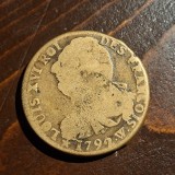 Franta 2 sols 1792 W /Lille Fran&ccedil;ois Ludovic XVl