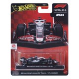 HOT WHEELS PREMIUM REAL RIDERS FORMULA 1 2024 MASINUTA METALICA MONEYGRAM HAAS