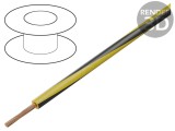 Cablu Electric PVC 2,5mm Galben-Negru