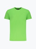 Cumpara ieftin Tricou barbati cu decolteu la baza gatului din bumbac, Verde, M