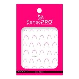 Abtibild Unghii SensoPRO Milano - French Ombre Fuchsia