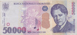 ROMANIA 50000 LEI 2000 VF