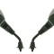 Set 2 Oglinzi Scuter - filet 8mm