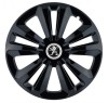 Set 4 Capace Roti Terra Negru R16, pentru Peugeot, Autohelix MSA
