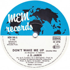 J.D. Jaber - Don't Wake Me Up (Vinyl)
