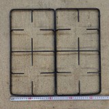 Set gratare aragaz Zanussi 43 x 45 ambele /H1