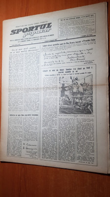 sportul popular 14 august 1953-festivalul mondial al tineretului foto