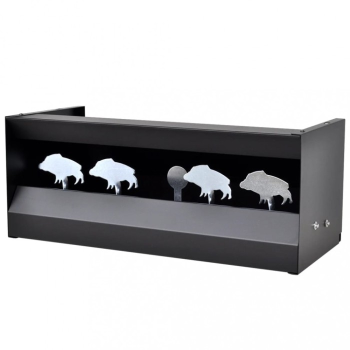 vidaXL Țintă magnetică tir sportiv colectare gloanțe 4+1 porc mistret 90826