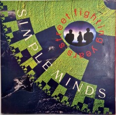 Simple Minds &lrm;&ndash; Street Fighting Years _ VG+ / VG+ vinil, LP, disc muzica pop rock _ Virgin, Germania, 1989