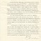 A3373N Petiție semnată olograf de Elena Văcărescu adresată ministrului Cultelor și Instrucțiunii Publice, anii 1930