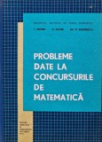 Probleme Concursuri Matematica T. Roman, 1970, 451 pagini, Cartonata, Stare Buna