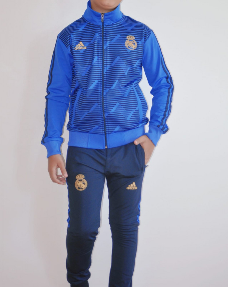 Trening pt copii Real Madrid pantalon si bluza cu fermoar 110 si 116 |  arhiva Okazii.ro