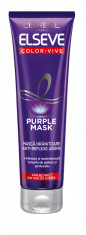 Masca pentru parul blond, decolorat, gri sau cu suvite Elseve Color Vive Purple - 150ml foto