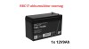 Pachet de baterii de &icirc;nlocuire APC RBC17 (1x 12V 9Ah)