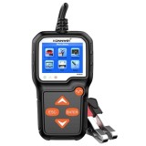 Tester pentru baterii Konwei, profesional, ecran LCD, verificare alternator