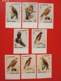 UMM AL QIWAIN, PĂSĂRI - SERIE COMPLETĂ MNH IMPERF.