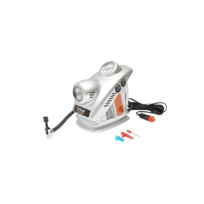 Compresor auto 12V 3 in 1 cu lanterna si lampa de lucru, presiune maxima 6.9 Bar. Hoteche Cod: BK92627 foto