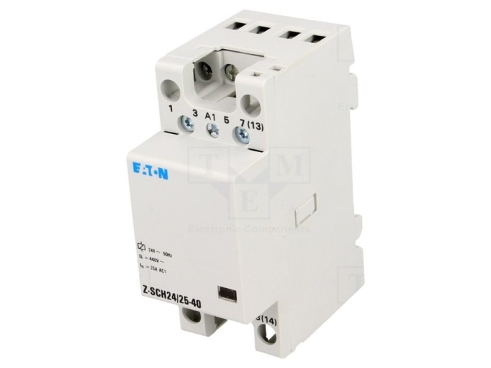 Contactor 4-Poli 25A 24VAC