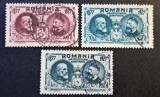 Rom&acirc;nia Regat - Jubileul de 50 Ani de la Independență (1877-1927) - Regele Carol I &amp; Regele Ferdinand I - Lot de 3 Timbre (Ștampilat) RO2