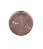 Moneda Elvetia 1 rappen 1967, stare buna, curata