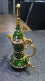 Lampa decorata in stil arabic din Dubai (verde)
