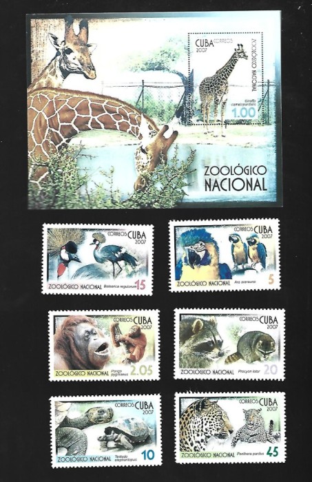 cuba animale mnh