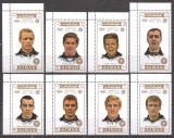 AJMAN 1971 SPORT FOTBALISTI GERMANI ( serie dantelata ) MNH, Nestampilat
