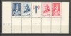 Franta.1943 Ajutor national-streif margine de coala SF.89, Nestampilat