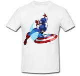 Tricou &quot; Captain America - mightiest heroes &quot;