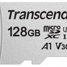 Card de memorie Transcend USD300S, microSDXC, 128 GB, 95 MB/s Citire, 45 MB/s Scriere, Clasa 10 UHS-I U3 + Adaptor SD